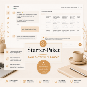 Starter PAKET- Dein Perfekter KI-Launch